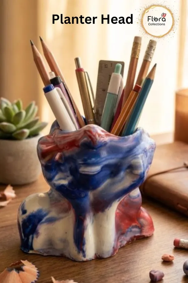 Lady_Planter_Head_Multi_Use_Gypsum_Art_Piece_Planter_Pen_Stand_Home_Decor